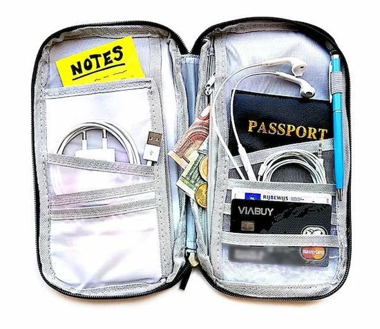 Flash-uitverkoop ???? Now4you Travel Organizer - Reis Portemonnee- Zwart ???? 5 Flash-uitverkoop ???? Now4you Travel Organizer - Reis Portemonnee- Zwart ???? - Afbeelding 3