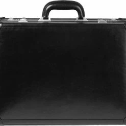 Beste deal ???? Claymore Business Leather Attaché 1722 Zwart ✨