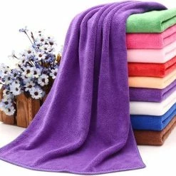 Alternative view of Top 10 ???? Pakketexpert Handdoek Microfiber Voor Sport Of Op Reis! Supersnel Drogend Materiaal. (X-Large 140x70cm) Kleur Paars ????