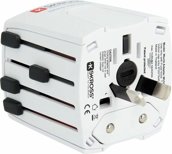 Gloednieuw ???? SKROSS Reisstekker World Adapter MUV Micro ???? 9 Gloednieuw ???? SKROSS Reisstekker World Adapter MUV Micro ???? - Afbeelding 7