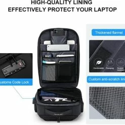 Kopen ⌛ FENRUIEN Bange Rugtas - 15,6 Inch - Laptop Rugzak - USB-aansluiting - TSA Slot - Waterafstotend - Zwart - Incl. Smart Thermosfles ⌛ 23 Kopen ⌛ FENRUIEN Bange Rugtas - 15,6 Inch - Laptop Rugzak - USB-aansluiting - TSA Slot - Waterafstotend - Zwart - Incl. Smart Thermosfles ⌛ -Samsonite Winkel 550x498