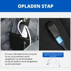 Goedkoop ✔️ Brandie® - Rugzak - Laptop Rugzak Tot 15.6 Inch Voor Unisex - Schooltas - Waterdicht - Anti-diefstal TSA Slot - USB Poort - Met Regenhoes - Schoudertas Voor Reizen En Zakelijk Werk - Gewicht 1.3KG - Maat18*30*47 Inch - Zwart ???? -Samsonite Winkel 550x503 6