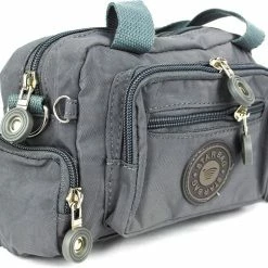 Gloednieuw ???? Starbag Reistas Crinkle-nylon Unisex Grijs - (014-25) - Kleine Tas - ✔️ -Samsonite Winkel 550x504 1