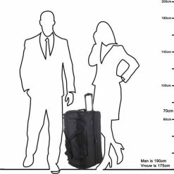 Korting ✨ Travelite Basics Wheeled Duffle 70cm Expandable Navy/Orange ???? -Samsonite Winkel 550x510 1