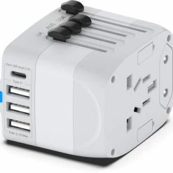 Flash-uitverkoop ???? Ar202 Universele Wereldstekker Met 4 USB-C En USB Poorten - Internationale Reisstekker Voor 150+ Landen - EU - Engeland (UK) - Amerika (USA) - Australië - Azië - Zuid Amerika - Reis Adapter - Wereld Stekker - Oplader – Wit ???? 23 Flash-uitverkoop ???? Ar202 Universele Wereldstekker Met 4 USB-C En USB Poorten - Internationale Reisstekker Voor 150+ Landen - EU - Engeland (UK) - Amerika (USA) - Australië - Azië - Zuid Amerika - Reis Adapter - Wereld Stekker - Oplader – Wit ???? -Samsonite Winkel 550x511 1