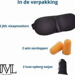Hete verkoop ✔️ JML Luxe Slaapmasker - 100% Verduisterend - Zwart - 2 Stuks ???? 9 Hete verkoop ✔️ JML Luxe Slaapmasker - 100% Verduisterend - Zwart - 2 Stuks ???? -Samsonite Winkel 550x513