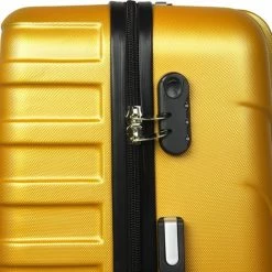 Aanbiedingen ???? Madison Madisson - Reis Koffer - 70cm - Cijferslot- Lichtgewicht Koffer - 4 Wielen- Geel - Black Friday 2022 ???? -Samsonite Winkel 550x517 2