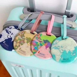 Goedkoopste ???? ProductGoods - Koffer Label|Bagage|Vakantie|Reizen|Handig Hulpmiddel|Blauw | Bagagelabel ????