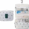 Beste Verkoop ???? Fako Fashion® - Toilettas Met Haak - Travel Bag - Organizer Voor Toiletartikelen - Reisartikelen - Travel Bag - Ophangbare Toilettas - Cactus Wit ???? -Samsonite Winkel 550x522
