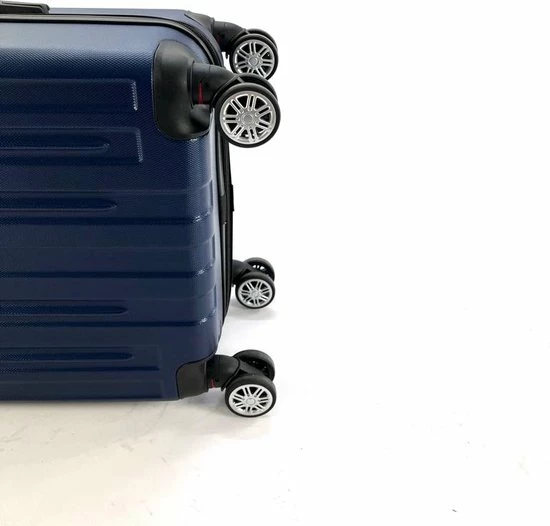 Hete verkoop ???? AATravel XL Reiskoffer - Trolley ABS - Met Dubbele Wielen - 75 Cm - 97 Liter - Blauw ✔️ 5 Hete verkoop ???? AATravel XL Reiskoffer - Trolley ABS - Met Dubbele Wielen - 75 Cm - 97 Liter - Blauw ✔️ - Afbeelding 3