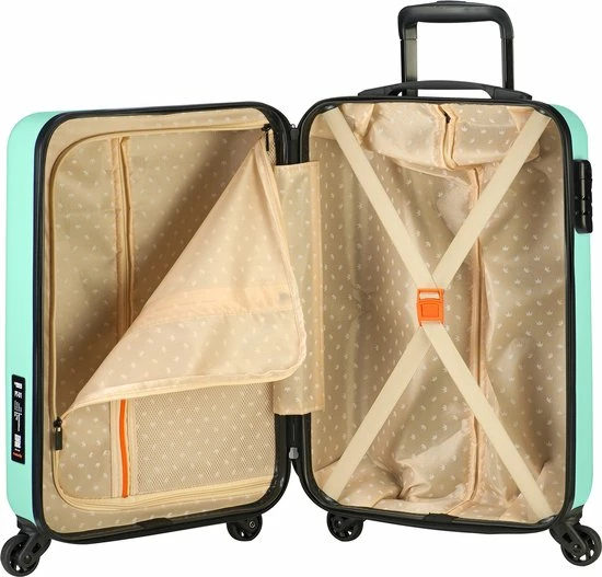 Beste deal ???? Princess Traveller PT01 - ???? Handbagagekoffer - Pacific Mint - S - 55cm ???? 5 Beste deal ???? Princess Traveller PT01 - ???? Handbagagekoffer - Pacific Mint - S - 55cm ???? - Afbeelding 3