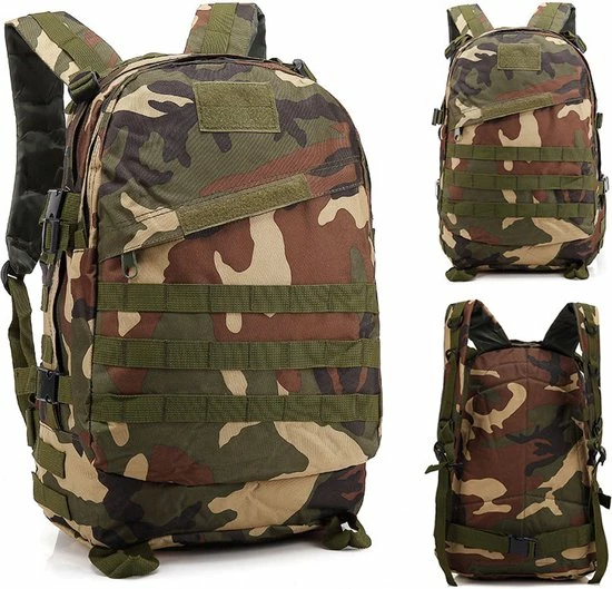 Korting ???? Merkloos Tactische Rugzak Militaire - Leger Outdoor Bag Rugzak Mannen - Camping Tactische Rugzak Wandelen Sport - Speciale Editie ???? 5 Korting ???? Merkloos Tactische Rugzak Militaire - Leger Outdoor Bag Rugzak Mannen - Camping Tactische Rugzak Wandelen Sport - Speciale Editie ???? - Afbeelding 3