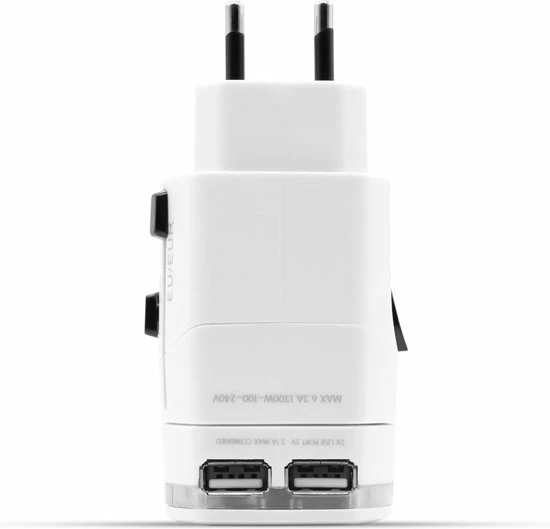 Promo ???? FlinQ Wereldreisstekker - Stopcontact Buitenland - Reisadapter EU/UK/US/AUS/AFR - Universeel ⭐ 16 Promo ???? FlinQ Wereldreisstekker - Stopcontact Buitenland - Reisadapter EU/UK/US/AUS/AFR - Universeel ⭐ - Afbeelding 14
