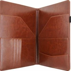 Goedkoop ???? GoodlineNL Goodline® - Reispapieren Hoesje / A5 Reisdocumenten Mapje / Organizer - R4 - Donkerbruin ???? -Samsonite Winkel 550x530 3