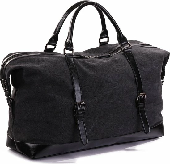 Coupon ???? Merkloos Ines Delaure - Weekendtas - Weekender - Reistas - Sport Tas - 35 Liter - Zwart ???? 4 Coupon ???? Merkloos Ines Delaure - Weekendtas - Weekender - Reistas - Sport Tas - 35 Liter - Zwart ???? - Afbeelding 2