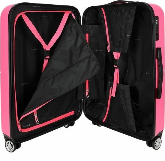 Flash-uitverkoop ???? Decent Neon-Fix 2.0 Medium Koffer 66 Cm - 65 Liter - Roze ???? 6 Flash-uitverkoop ???? Decent Neon-Fix 2.0 Medium Koffer 66 Cm - 65 Liter - Roze ???? - Afbeelding 4