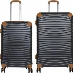 Beste Verkoop ???? Monopol - Reiskofferset 2delig - Polycarbonaat - Brisbane - Antraciet - Maat XS + S ???? -Samsonite Winkel 550x537 4