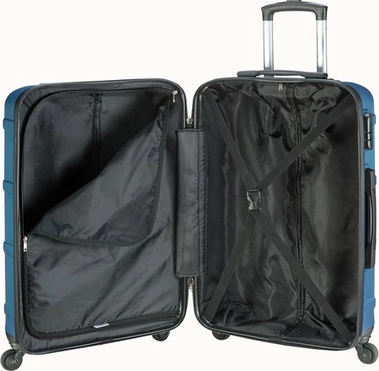 Beste recensies van ???? Princess Traveller Madeira - Reiskoffer - Donkerblauw - L - 75cm ???? 6 Beste recensies van ???? Princess Traveller Madeira - Reiskoffer - Donkerblauw - L - 75cm ???? - Afbeelding 4