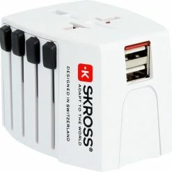 Alternative view of Beste recensies van ⌛ Skross - Pro Light Wereld Reisadapter & USB - Zwitserse Kwaliteit - Input Voltage 100V- 250V ????