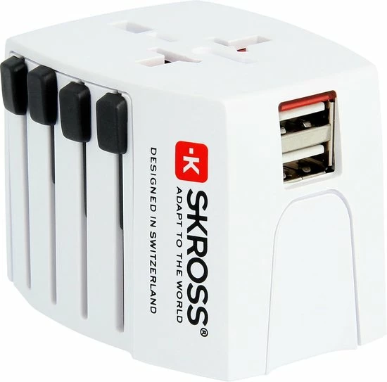 Beste recensies van ⌛ Skross - Pro Light Wereld Reisadapter & USB - Zwitserse Kwaliteit - Input Voltage 100V- 250V ???? 4 Beste recensies van ⌛ Skross - Pro Light Wereld Reisadapter & USB - Zwitserse Kwaliteit - Input Voltage 100V- 250V ???? - Afbeelding 2