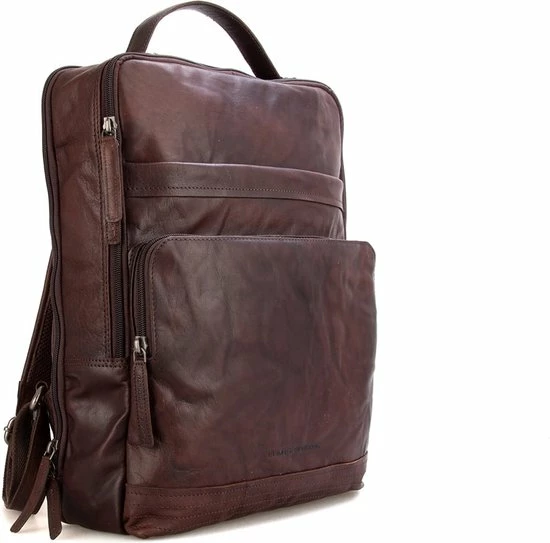Korting ⭐ Spikes & Sparrow Authentic Leren Laptop Rugtas - 17 Inch - Donkerbruin ???? 11 Korting ⭐ Spikes & Sparrow Authentic Leren Laptop Rugtas - 17 Inch - Donkerbruin ???? - Afbeelding 9