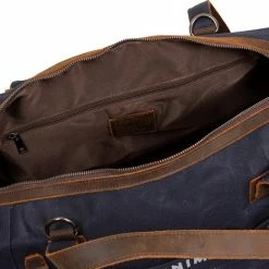 Aanbiedingen ⌛ Mustang® Official Mustang® Genua Sporttas - Weekendtas - Reistas - Sporttas - ???? Handbagage - 42 Liter - Canvas - Blue Denim ???? -Samsonite Winkel 550x544 4