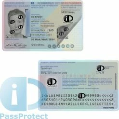 Alternative view of Gloednieuw ???? PassProtect Voor Identiteitskaart | Beschermfolie | Herbruikbaar | Voorkom Identiteitsfraude | Beveiliging BSN En Pasfoto ⌛