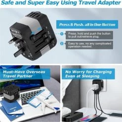 Flash-uitverkoop ???? Ar202 Universele Wereldstekker Met 4 USB-C En USB Poorten - Internationale Reisstekker Voor 150+ Landen - EU - Engeland (UK) - Amerika (USA) - Australië - Azië - Zuid Amerika - Reis Adapter - Wereld Stekker - Oplader – Wit ???? 21 Flash-uitverkoop ???? Ar202 Universele Wereldstekker Met 4 USB-C En USB Poorten - Internationale Reisstekker Voor 150+ Landen - EU - Engeland (UK) - Amerika (USA) - Australië - Azië - Zuid Amerika - Reis Adapter - Wereld Stekker - Oplader – Wit ???? -Samsonite Winkel 550x548 3