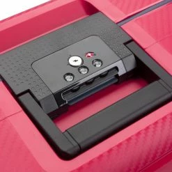 Coupon ???? CarryOn Steward TSA Reiskoffer - 65cm Trolley Met Kliksloten - Dubbele Wielen - Rood ???? -Samsonite Winkel 550x550 137