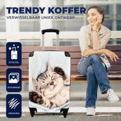 Promo ???? MuchoWow® Koffer - Kitten - Slaap - Bed - Past Binnen 55x40x20 Cm En 55x35x25 Cm - ???? Handbagage - Trolley - Fotokoffer - Cabin Size - Print ⭐ 14 Promo ???? MuchoWow® Koffer - Kitten - Slaap - Bed - Past Binnen 55x40x20 Cm En 55x35x25 Cm - ???? Handbagage - Trolley - Fotokoffer - Cabin Size - Print ⭐ -Samsonite Winkel 550x550 159