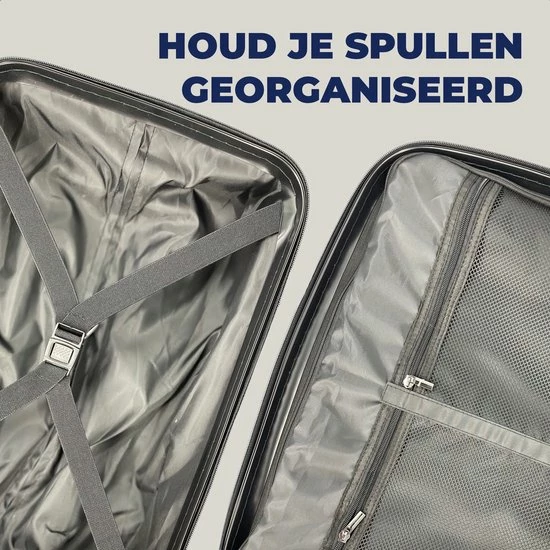 Promo ???? MuchoWow® Koffer - Kitten - Slaap - Bed - Past Binnen 55x40x20 Cm En 55x35x25 Cm - ???? Handbagage - Trolley - Fotokoffer - Cabin Size - Print ⭐ 9 Promo ???? MuchoWow® Koffer - Kitten - Slaap - Bed - Past Binnen 55x40x20 Cm En 55x35x25 Cm - ???? Handbagage - Trolley - Fotokoffer - Cabin Size - Print ⭐ - Afbeelding 7