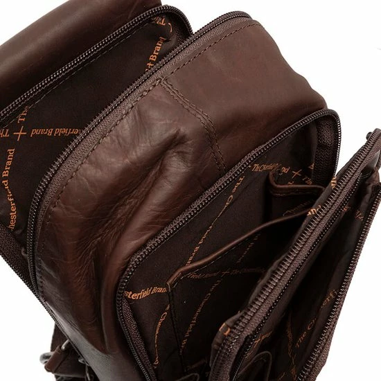 Hete verkoop ???? The Chesterfield Brand Chesterfield Crossbody Rugzak Riga Bruin ✔️ 9 Hete verkoop ???? The Chesterfield Brand Chesterfield Crossbody Rugzak Riga Bruin ✔️ - Afbeelding 7