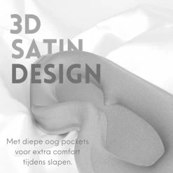 Flash-uitverkoop ✔️ YUBBI Satijnen 3D Slaapmasker - Oogmasker - Verduisterend - Reismasker - Ergonomisch - Grijs ???? -Samsonite Winkel 550x550 305