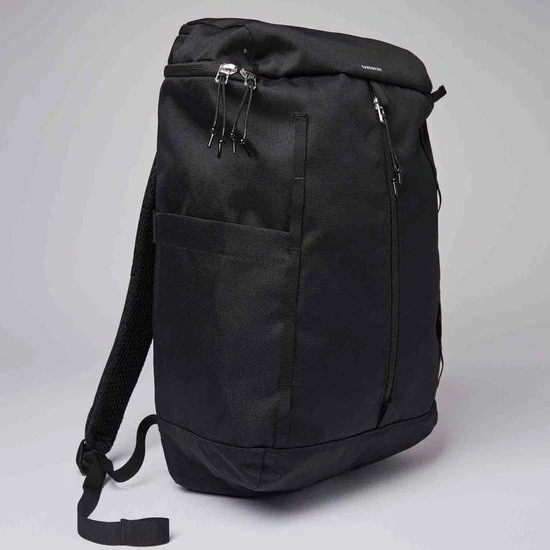 Gloednieuw ???? Sandqvist Sune Black Rugzak SQA1967 Zwart 27L Duurzaam 16 Inch Laptop ???? 4 Gloednieuw ???? Sandqvist Sune Black Rugzak SQA1967 Zwart 27L Duurzaam 16 Inch Laptop ???? - Afbeelding 2