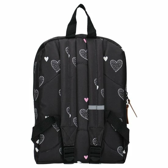 Nieuw ⌛ Milky Kiss Hearts Rugzak - 10,2 L - Zwart ???? 4 Nieuw ⌛ Milky Kiss Hearts Rugzak - 10,2 L - Zwart ???? - Afbeelding 2
