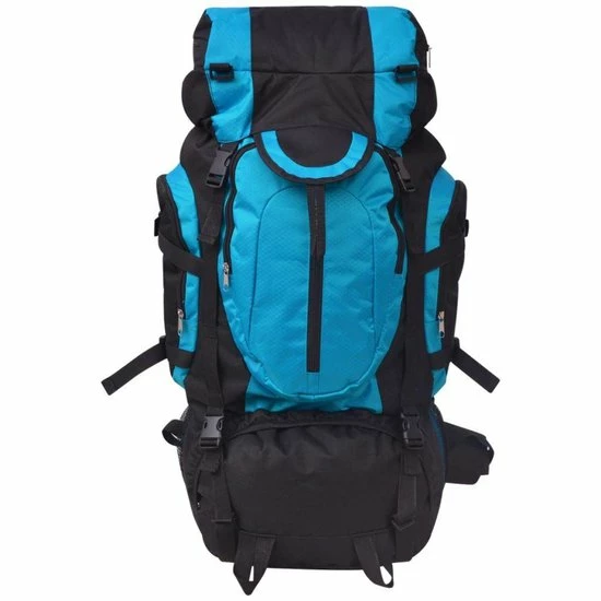 Top 10 ???? VidaXL Rugzak Hiking XXL 75 L Zwart En Blauw ⭐ 5 Top 10 ???? VidaXL Rugzak Hiking XXL 75 L Zwart En Blauw ⭐ - Afbeelding 3