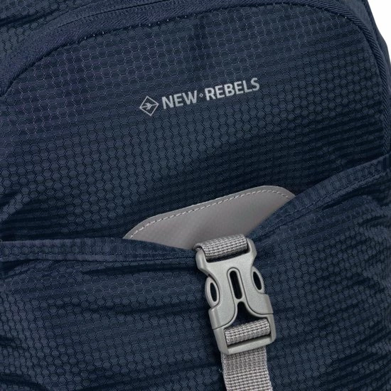 Beste Verkoop ???? New Rebels® Kinley - Rugtas - Blauw - 15.615141312108 - 48L - 36x24x53cm - Rugzak / ???? Backpack ???? 12 Beste Verkoop ???? New Rebels® Kinley - Rugtas - Blauw - 15.615141312108 - 48L - 36x24x53cm - Rugzak / ???? Backpack ???? - Afbeelding 10
