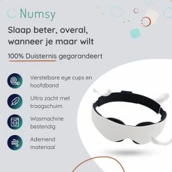 Hete verkoop ⭐ Numsy Luxe 3D Slaapmasker Unisex - Oogmasker Slaap - 100% Verduisterend ???? 16 Hete verkoop ⭐ Numsy Luxe 3D Slaapmasker Unisex - Oogmasker Slaap - 100% Verduisterend ???? -Samsonite Winkel 550x550 47