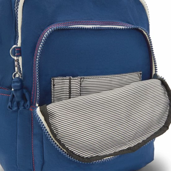 Promo ???? Kipling SEOUL S Rugzak 14L - Admiral Blue Block ⭐ 7 Promo ???? Kipling SEOUL S Rugzak 14L - Admiral Blue Block ⭐ - Afbeelding 5