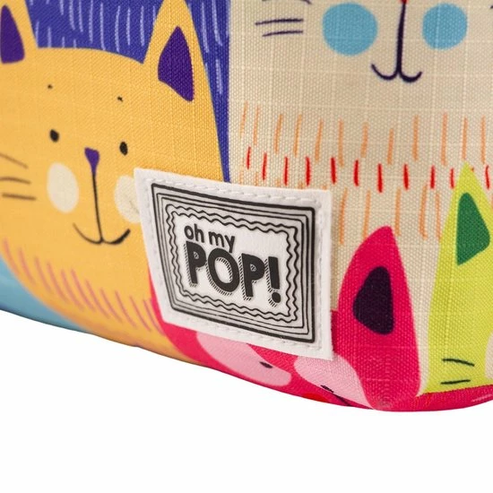 Gloednieuw ???? Oh My Pop - Cat - Rugzak - Multi - Hoogte 45cm ⌛ 8 Gloednieuw ???? Oh My Pop - Cat - Rugzak - Multi - Hoogte 45cm ⌛ - Afbeelding 6
