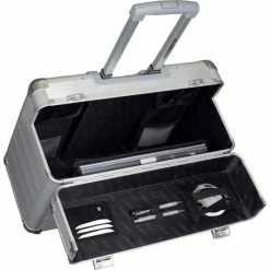 Alternative view of Promo ???? Trolley Pilotenkoffer Alumaxx - DISCOVERY Aluminium Mat Zwart ????