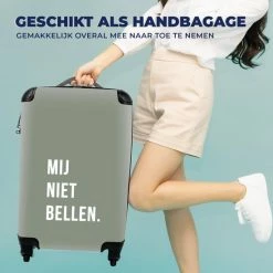 Beste deal ???? MuchoWow® Koffer - Quotes - Spreuken - Mij Niet Bellen. - Groen - Past Binnen 55x40x20 Cm En 55x35x25 Cm - ???? Handbagage - Trolley - Fotokoffer ???? 10 Beste deal ???? MuchoWow® Koffer - Quotes - Spreuken - Mij Niet Bellen. - Groen - Past Binnen 55x40x20 Cm En 55x35x25 Cm - ???? Handbagage - Trolley - Fotokoffer ???? -Samsonite Winkel 550x550 519