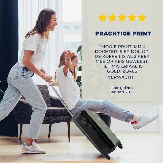 Beste deal ???? MuchoWow® Koffer - Quotes - Spreuken - Mij Niet Bellen. - Groen - Past Binnen 55x40x20 Cm En 55x35x25 Cm - ???? Handbagage - Trolley - Fotokoffer ???? 7 Beste deal ???? MuchoWow® Koffer - Quotes - Spreuken - Mij Niet Bellen. - Groen - Past Binnen 55x40x20 Cm En 55x35x25 Cm - ???? Handbagage - Trolley - Fotokoffer ???? - Afbeelding 5