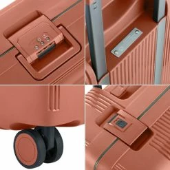 Aanbiedingen ???? CarryOn Protector Luxe ???? Handbagage Koffer - Trolley 55cm Met TSA-klikslot - 4-delige Packer Set - Ultralicht - Terra Oranje ???? 14 Aanbiedingen ???? CarryOn Protector Luxe ???? Handbagage Koffer - Trolley 55cm Met TSA-klikslot - 4-delige Packer Set - Ultralicht - Terra Oranje ???? -Samsonite Winkel 550x550 558
