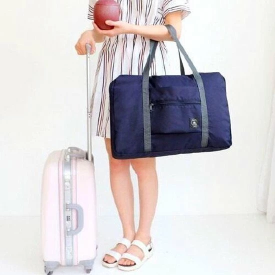 Beste Pirce ❤️ Merkloos Duffelbag - Reistas - Sporttas - Opvouwbare Reistas - Weekendtas - Donkerblauw ✨ 6 Beste Pirce ❤️ Merkloos Duffelbag - Reistas - Sporttas - Opvouwbare Reistas - Weekendtas - Donkerblauw ✨ - Afbeelding 4