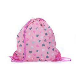 Alternative view of Gloednieuw ???? Zebra Trends Gymtas - Hearts Pink ????