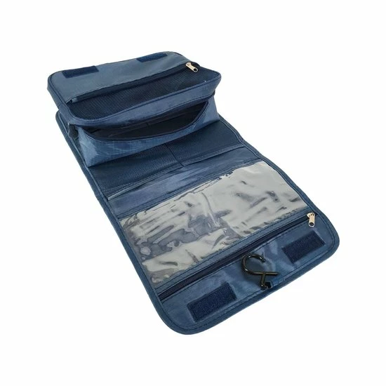 Uitgang ???? Merkloos Ophangbare Reis Toilettas Blauw Met Ophanghaak ???? 5 Uitgang ???? Merkloos Ophangbare Reis Toilettas Blauw Met Ophanghaak ???? - Afbeelding 3