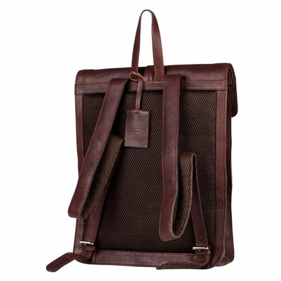 Goedkoop ???? Burkely Antique Avery Unisex Leren Rugzak - Bruin ???? 5 Goedkoop ???? Burkely Antique Avery Unisex Leren Rugzak - Bruin ???? - Afbeelding 3