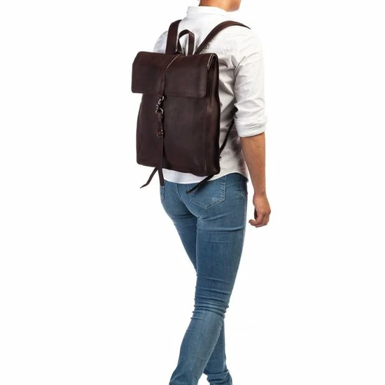 Goedkoop ???? Burkely Antique Avery Unisex Leren Rugzak - Bruin ???? 11 Goedkoop ???? Burkely Antique Avery Unisex Leren Rugzak - Bruin ???? - Afbeelding 9