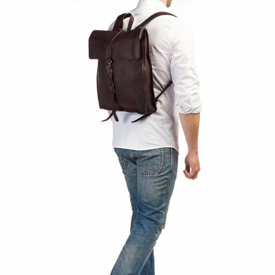 Goedkoop ???? Burkely Antique Avery Unisex Leren Rugzak - Bruin ???? 25 Goedkoop ???? Burkely Antique Avery Unisex Leren Rugzak - Bruin ???? - Afbeelding 23